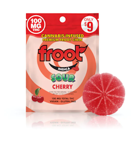 Froot - Froot - Sour Cherry - 100mg Gummy