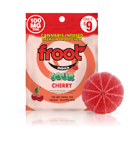 Froot - Sour Cherry - 100mg Gummy