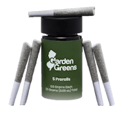 Garden Greens | Headshot | 2.5g/5pk Preroll