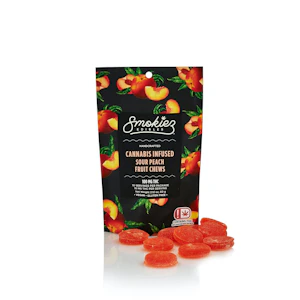 SMOKIEZ - Sour Lemonade - 100mg THC Fruit Chewz - Smokiez Edibles