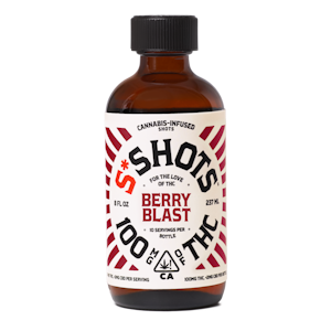 S*SHOTS - **100mg THC S*SHOT - Berry Blast Beverage 8oz