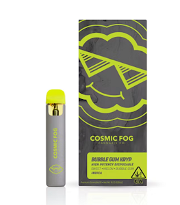 Cosmic Fog Cannabis Co. - Cosmic Fog Disposable 1g Bubble Gum Kryp