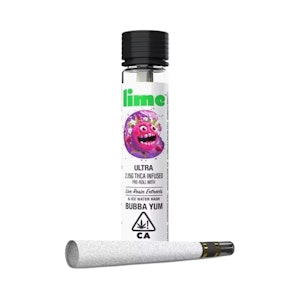 Lime - Lime Bubba Yum Ultra 2.1 (I) Infused Prerolls 2.15g