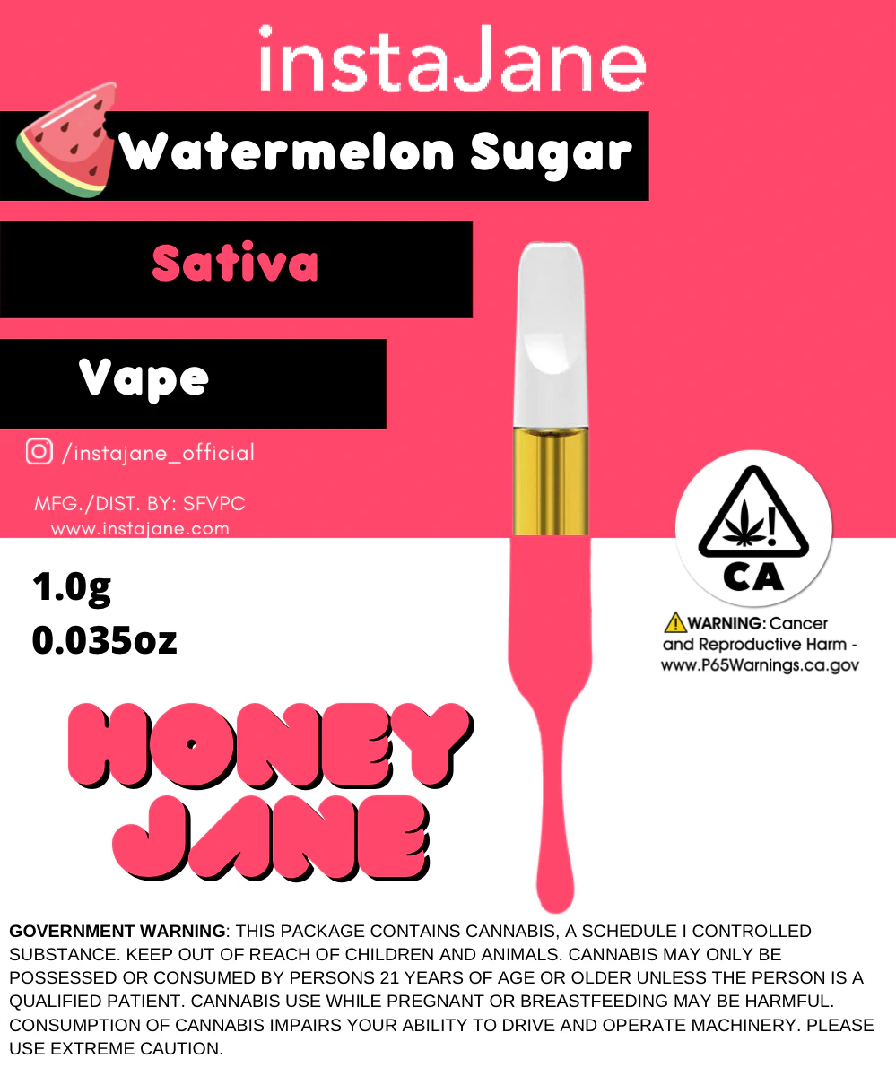 SFVOG - Honey Jane/Watermelon Sugar/1g/(S) Main Image