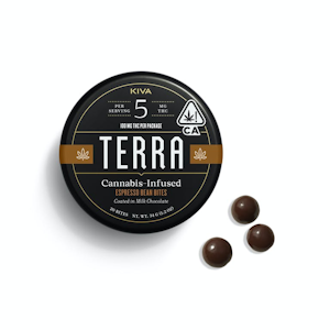 Terra - Dark Chocolate Espresso Bean Bites | 100mg