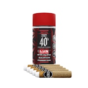 Strawberry Cough (S) | 5pc Mini Blunts | Stiiizy 40's