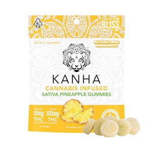 Kanha - Pineapple Gummies 100mg