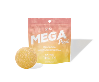 Grön | Lemonade Mega Pearl | 100mg