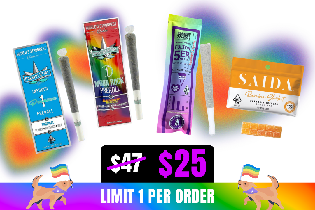 3g + 100mg Over the Rainbow Bundle picture