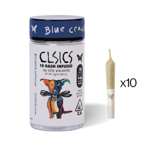 CLSICS - 3g Blue Crack Infused Pre-roll (.3g - 10 pack)- CLSICS