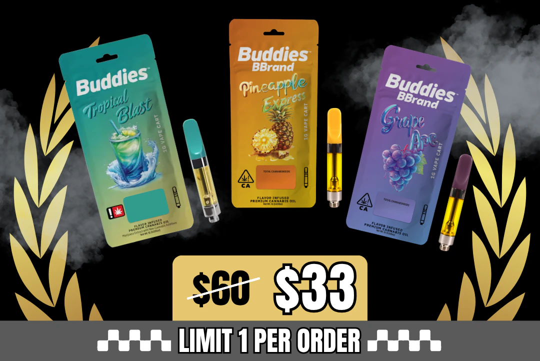 Buddies Brand - 3g Buddies Vape Bundle Main Image