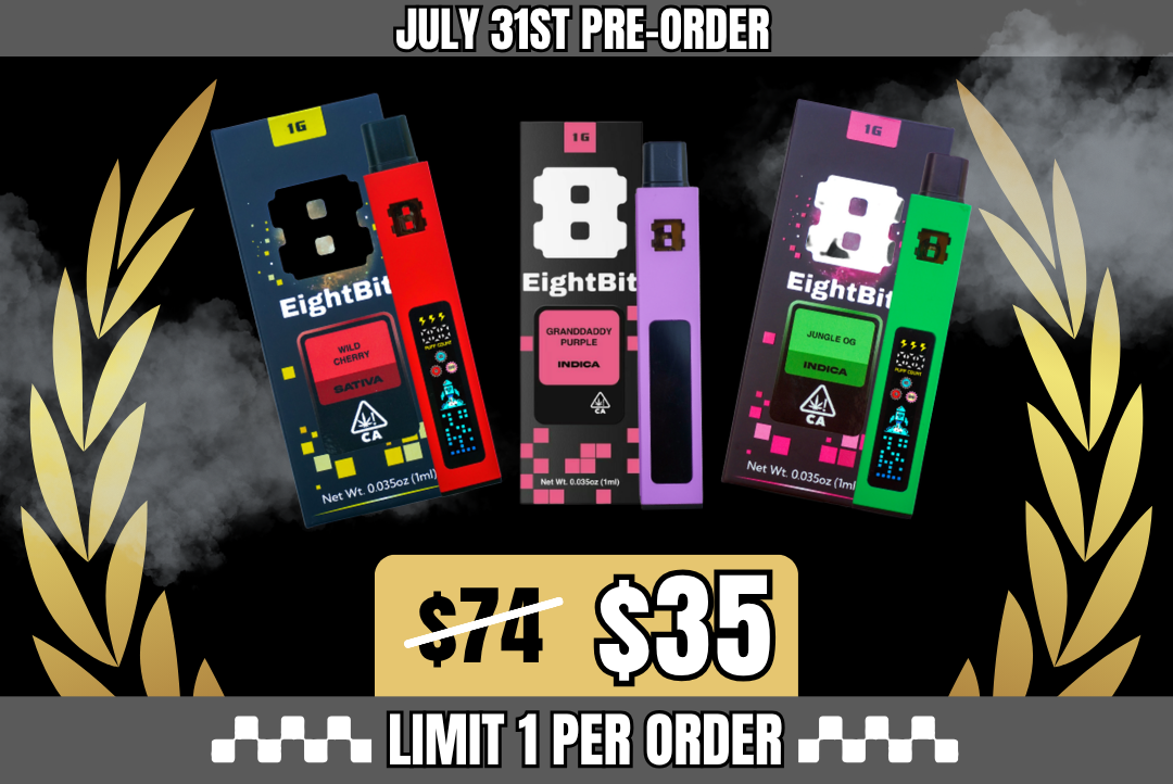 Pre-Order • 3g EIGHTBIT Rosin Vape Bundle • Available on 07/31 picture