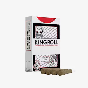 KINGPEN - 3g GSC x Gelato Infused Pre-Roll Pack (.75g - 4 pack) - Kingroll