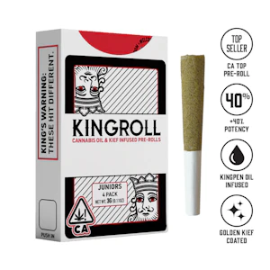 KINGPEN - 3g GSC x Gelato Infused Pre-Roll Pack (.75g - 4 pack) - Kingroll