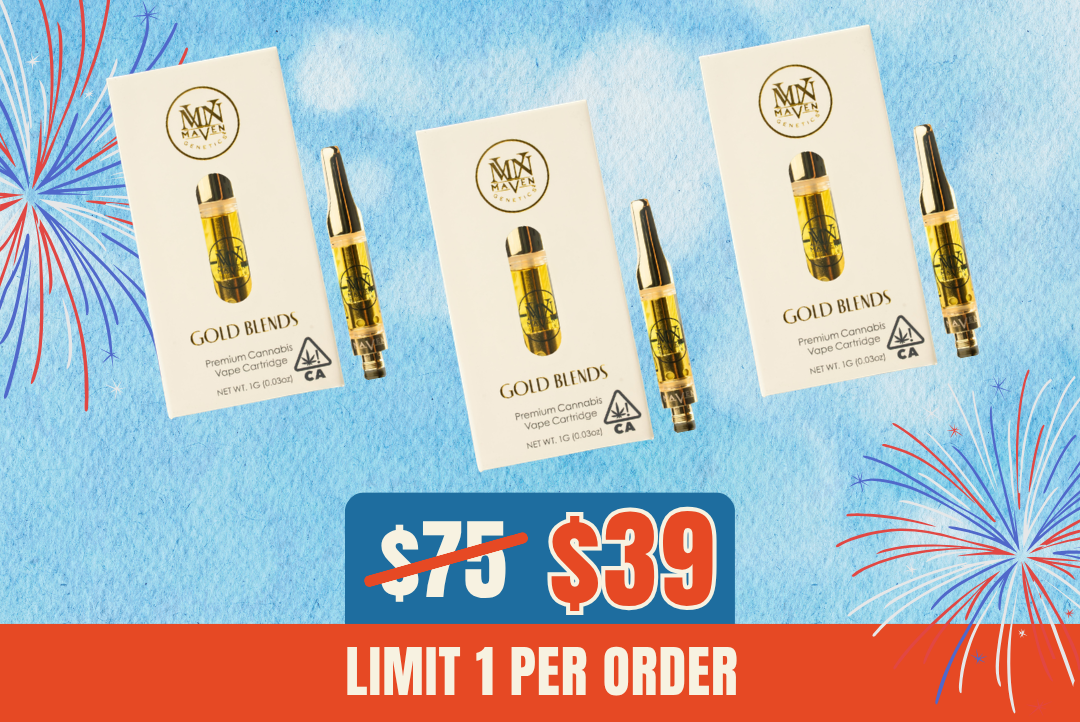 3g Maven Gold Blend Vape Bundle picture
