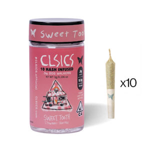CLSICS - 3g Sweet Tooth Infused Pre-roll (.3g - 10 pack)- CLSICS