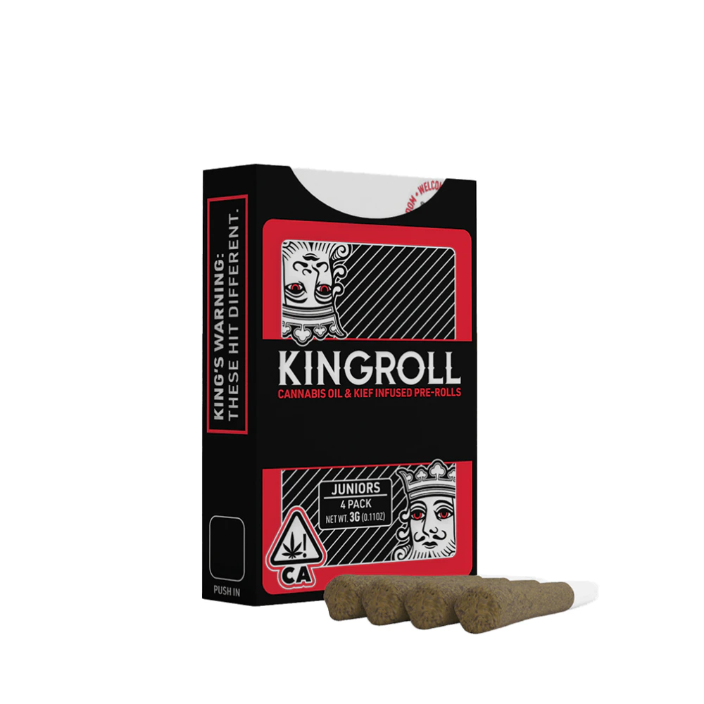 KINGPEN - 3g Tangelo Sunrise x Kreamsicle Infused Pre-Roll Pack (.75g - 4 pack) - Kingroll Main Image