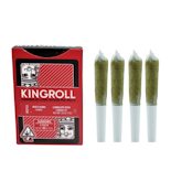 3g White Rhino x Cannalope Kush Infused Pre-roll Pack (.75g - 4 pack) - King Pen