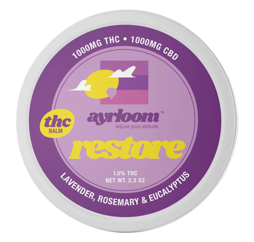 Ayrloom - THC Balm - Restore 2.3oz Tin  -C7