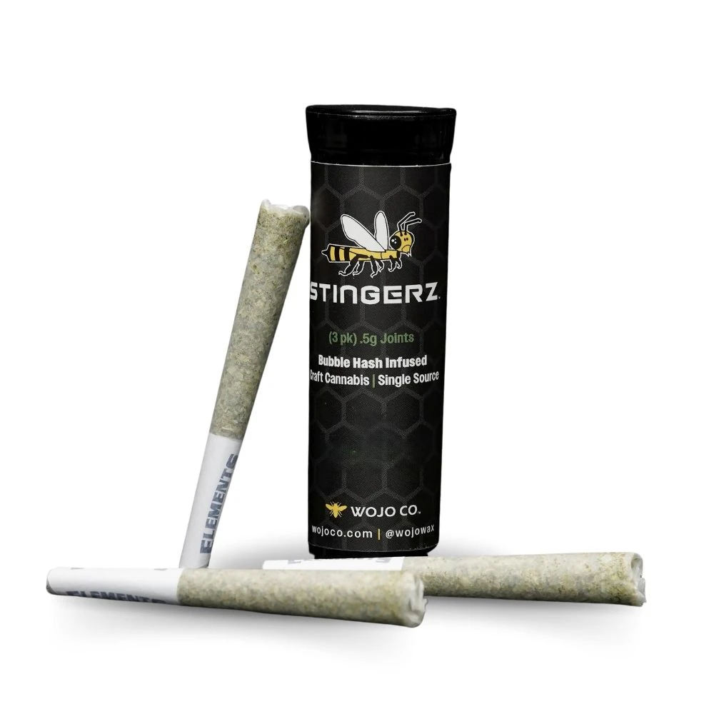 Wojo Co - Caribbean Breeze 3pk Bubble Hash Infused Stingerz (1.5g total/.5g each) - WOJO CO Main Image
