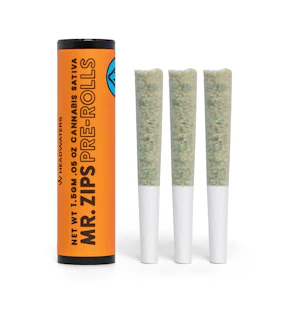 MR. ZIPS - Mr. Zips - 0.5g 3pk (1.5g) - Pre-Roll Pack - Smarties Main Image