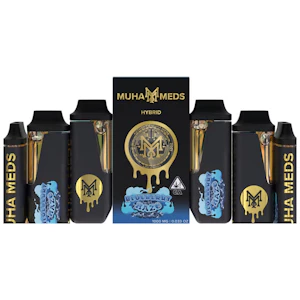 Muha Meds - Blueberry Haze (H) 86.24% THC | Muha Meds | 1g (Disposable)
