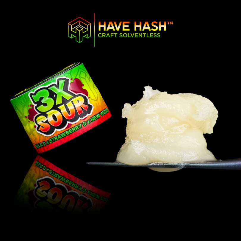 Cold Cure Rosin - 3xSour - T2 - Concentrates - 2.0g