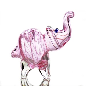 LA King - 4" Pink Elephant Hand Pipe