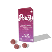 Pearls - Pomegranate - Gummy - 10 x 10mg THC + 10mg CBD
