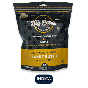 BIG PETE'S TREATS - Big Pete's - Peanut Butter Indica - 10pk - 100mg