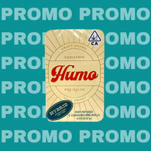 HUMO - HUMO PROMO: PETROLIMON 3.5G KIEF INFUSED PREROLL 5PK