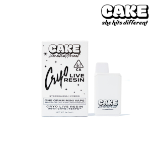 Cake - Strawguava Cryo Live Resin All in One Vape