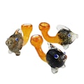 4.5" Fume Frit Fish Pipe