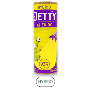 JETTY EXTRACTS - Jetty - High THC - Alien Og - Vape Carts - 1.0g