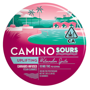 CAMINO - Camino - Sours - Uplifting - Watermelon Spritz - Gummies - 10pk - 100mg