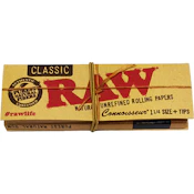 1 1/4 Classic Connoisseur Papers with Tips - Accessories - Raw