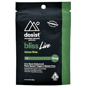 DOSIST - Dosist - Bliss - Live Lemon Lime - Gummies - 10pk - 100mg