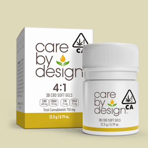 CARE BY DESIGN - CARE BY DESIGN | SOFT GEL 1:4 THC/CBD - 10PK | CAPSULE