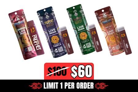Prophet Brands - 40% off 4g Prophet Vape Bundle
