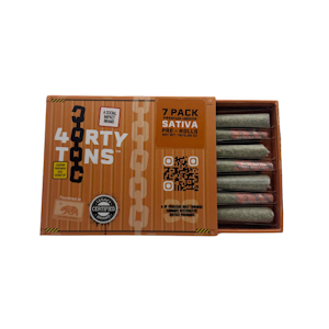 40 TONS - 40 Tons | 7 Pack Prerolls | Sativa | 7Grams