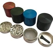 LuvBuds | 40 mm Zinc 4-piece Grinder | Assorted Colors | Accessories