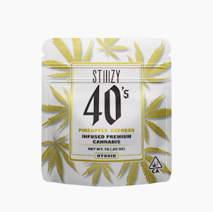 STIIIZY - Stiiizy - Infused Flower - Infused 40's - Hybrid - Pineapple Express - (7g)