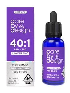 CARE BY DESIGN - Care By Design 40:1 Drops 30ml
