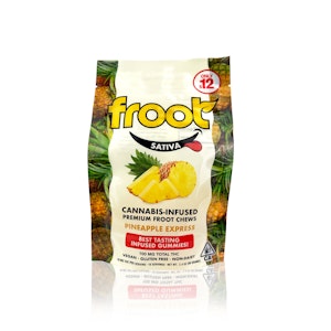 FROOT - FROOT - Edible - Pineapple Express - 10-Pack - Gummies - 100MG