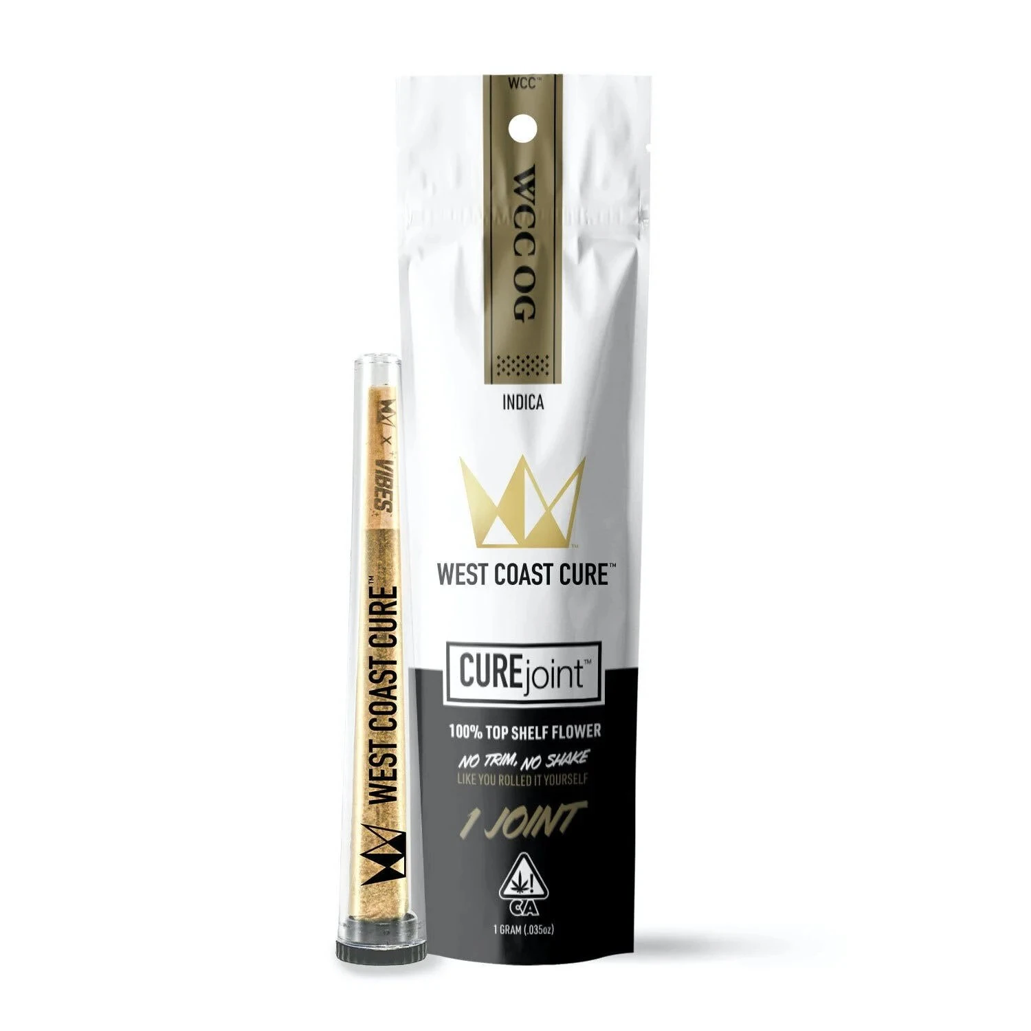 West Coast Cure - WCC WCC OG 1g Preroll Main Image