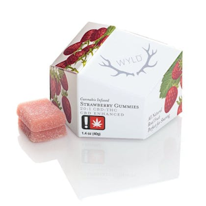Strawberry 20:1 - CBD Enhanced Gummies 