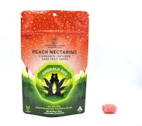 Emerald Sky - 100mg - 20ct Hard Fruit Drops - Peach Nectarine