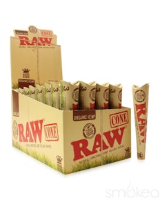 Raw Cones Organic Hemp King Size 3ct