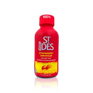 ST IDES - ST IDES - Drink - Strawberry Lemonade - 4oz Shot - 100MG