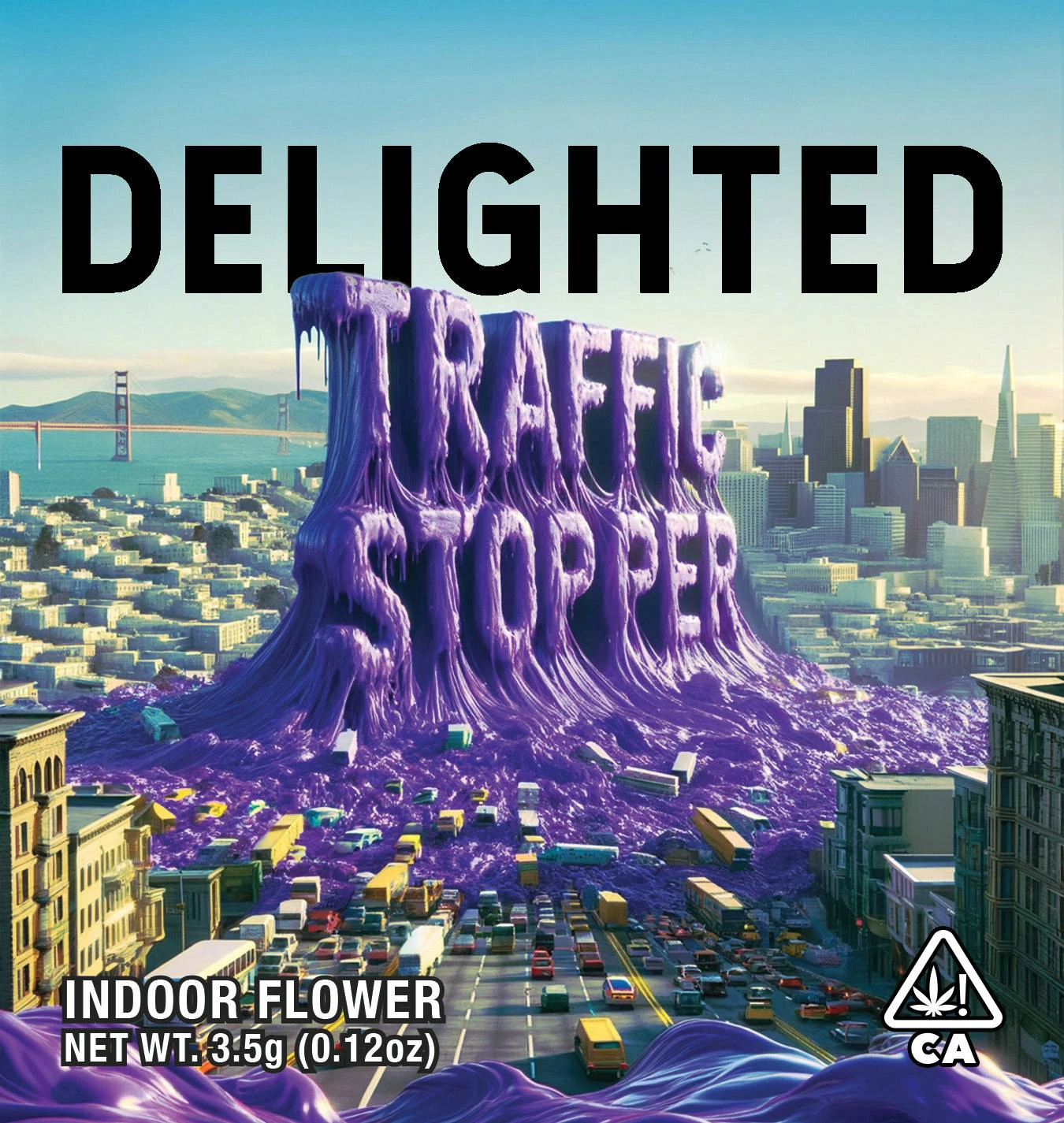 Delighted - Traffic Stopper - 3.5g Indoor Flower (Delighted) Main Image